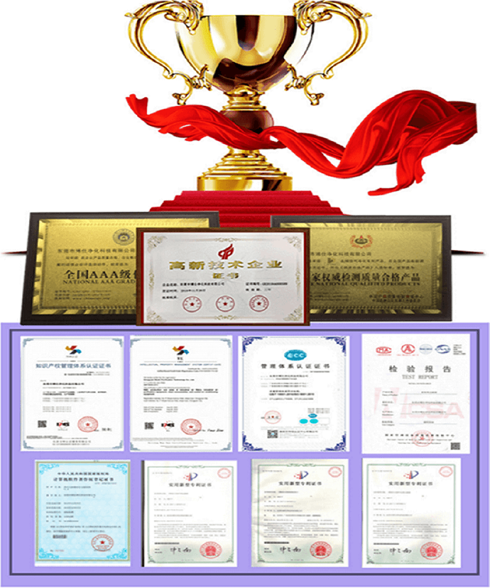 certificate of high temperature air filter certificate of high temperature air filter